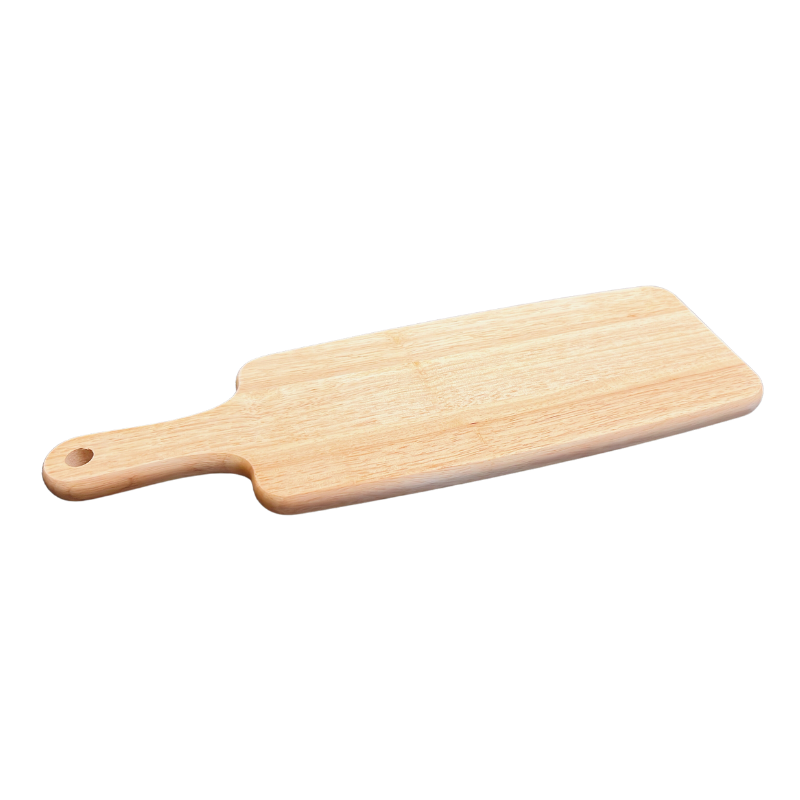 Eco-Friendly Tropical Hardwood Serving And Pizza Board With Handle - Green Shop Online