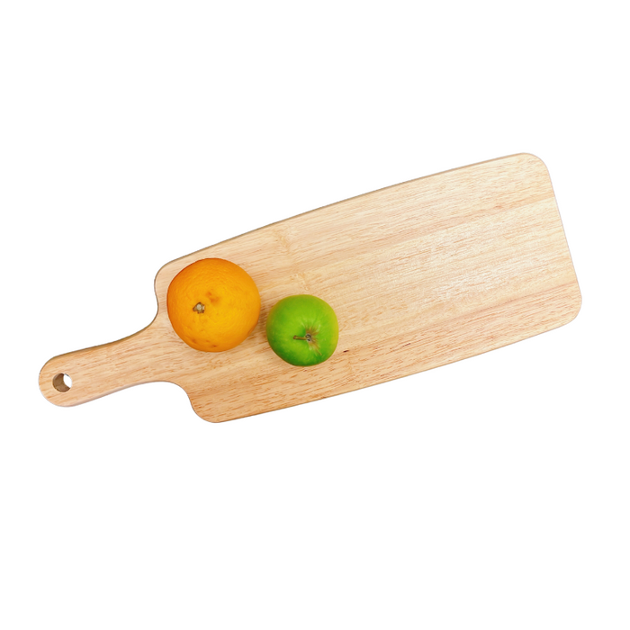 Eco-friendly tropical hardwood serving and Pizza Board with handle