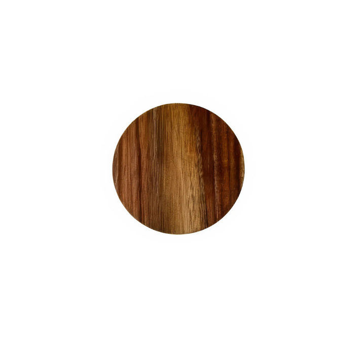 Acacia Coaster Round, 5-Pack