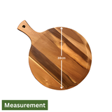 Acacia Wood Pizza Paddle Serving Board - Extra Large