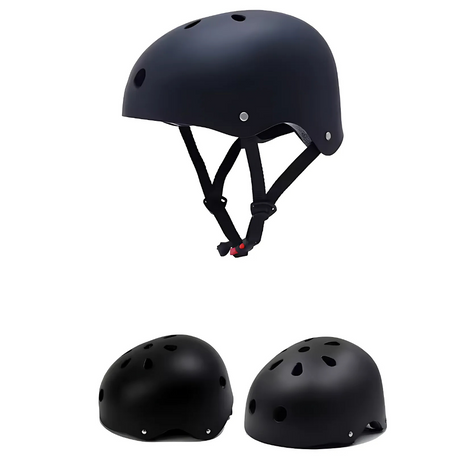 AHA Hard Shell Helmet - Black for Kids and Adults - Green Shop Online