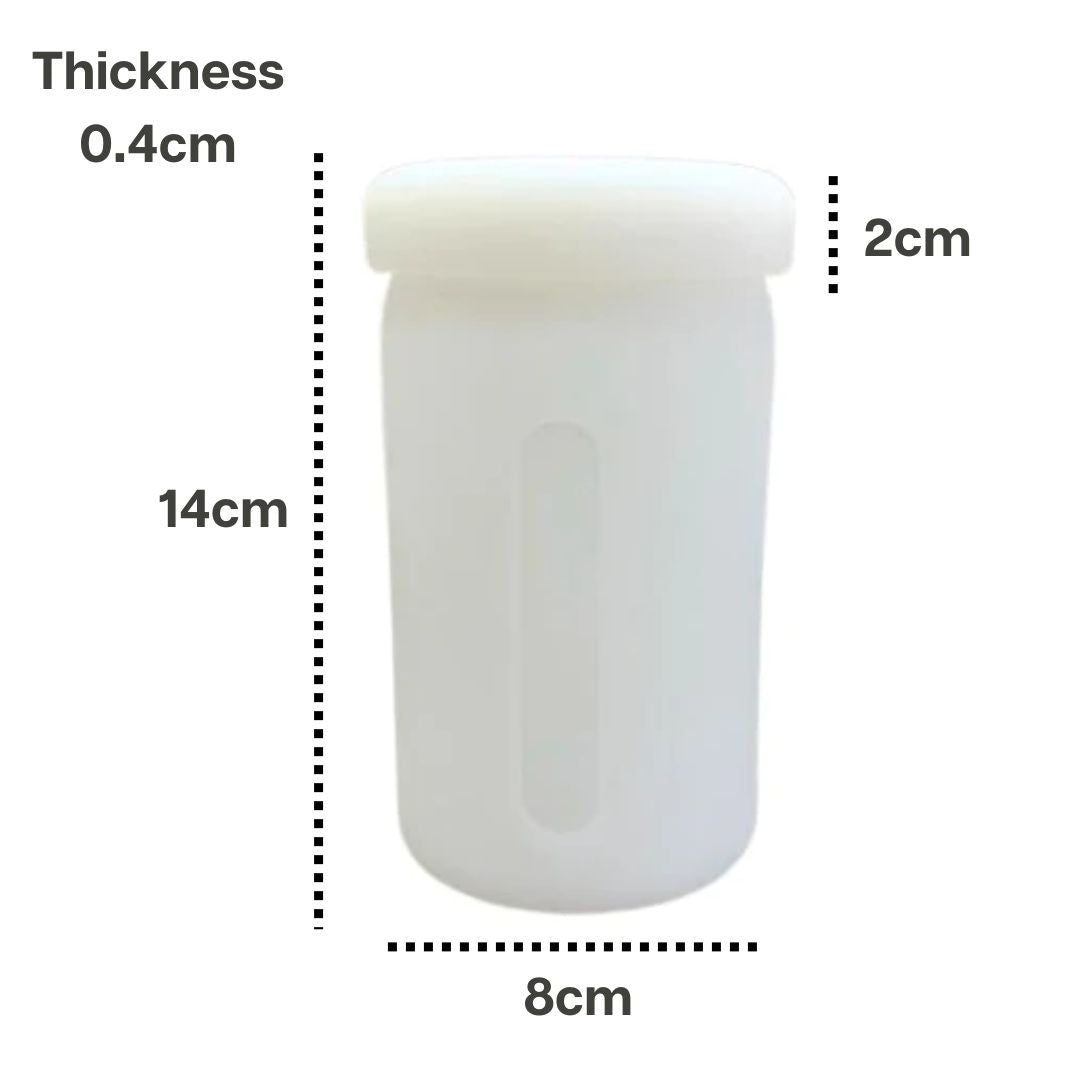 500ml Silicone Container - Green Shop Online