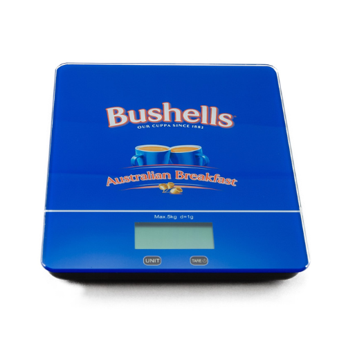 Bushells Digital Kitchen Scales 5kg Tempered Glass - Green Shop Online