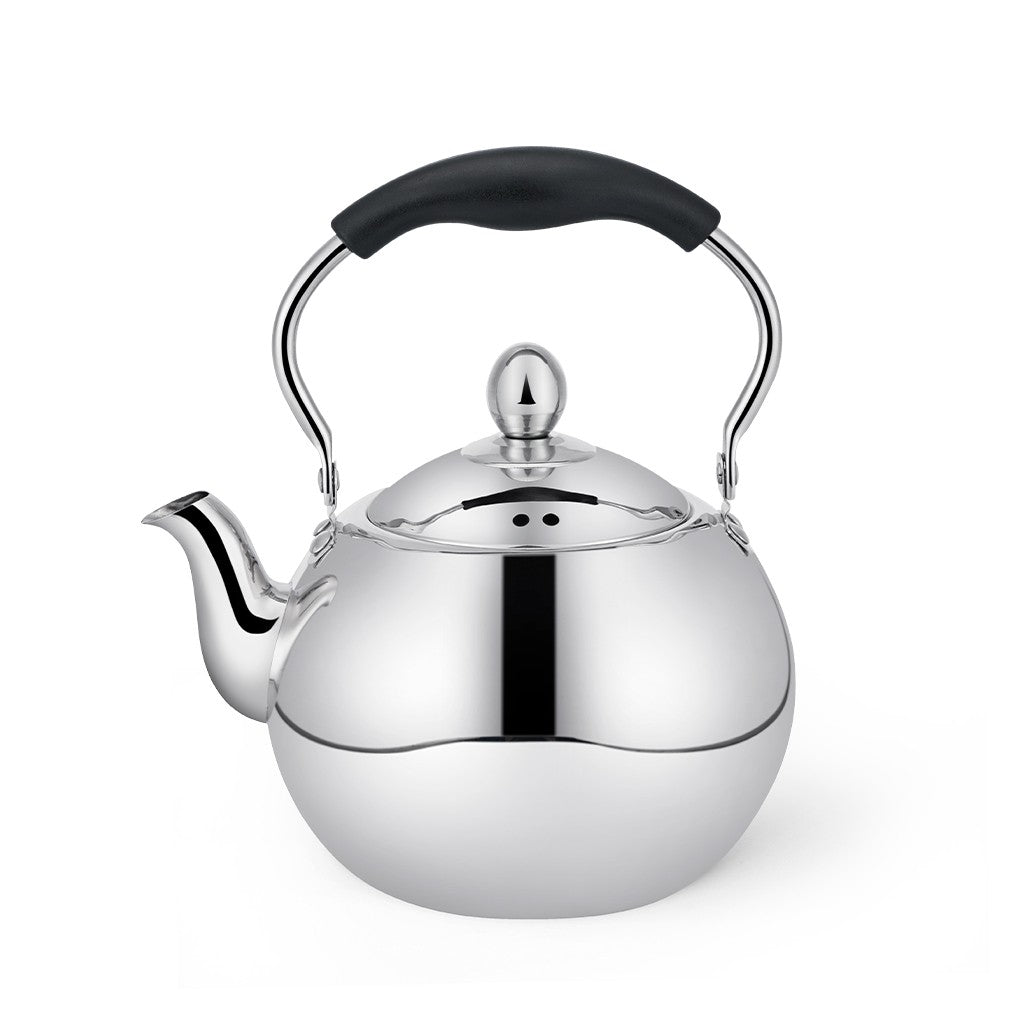 Tea pot with steel strainer 1.5 LTR (Stainless Steel) - Green Shop Online