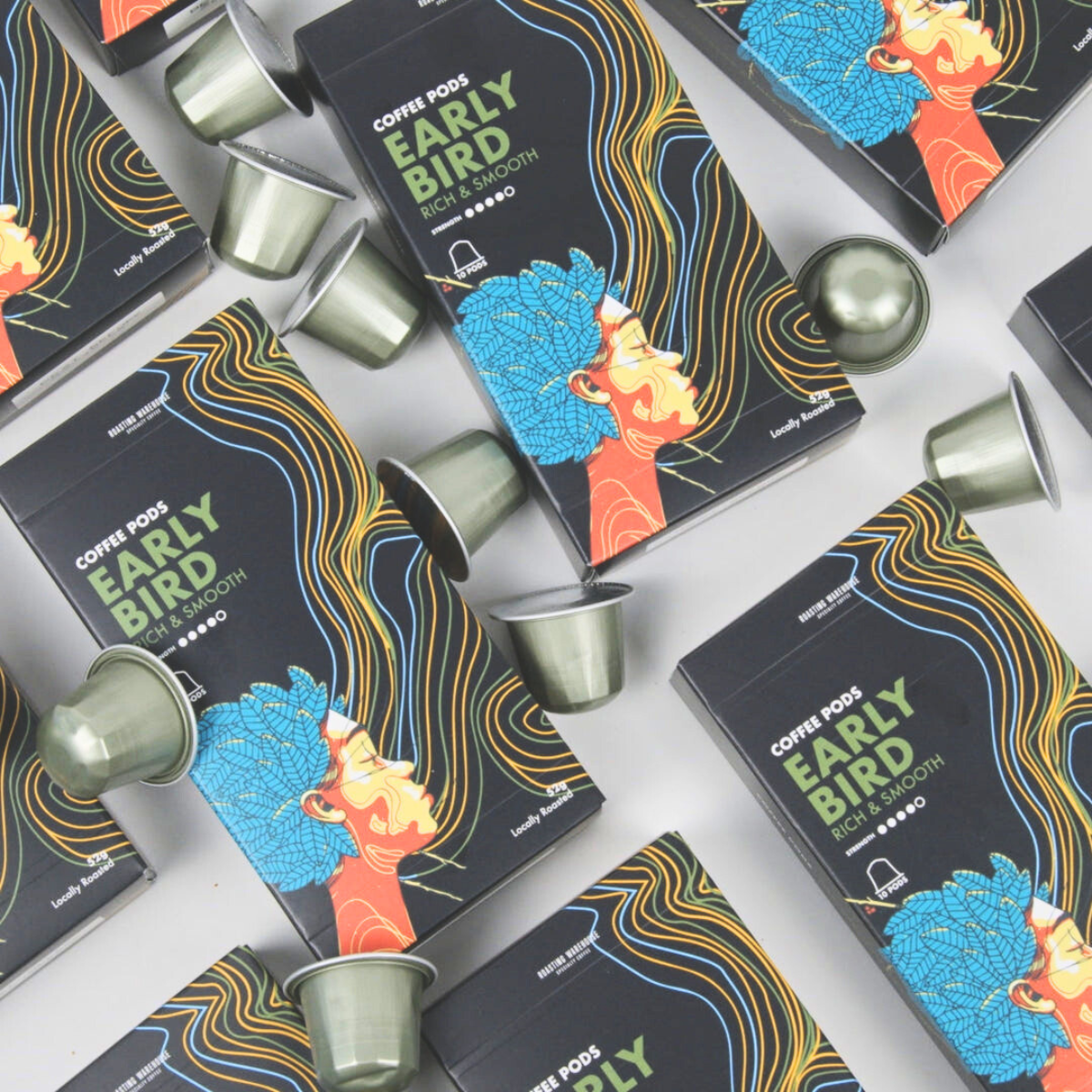 Early Bird Coffee Pods 10 Pack - Green Shop Online