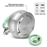 Whistling Tea Kettle Jessica Series Stainless Steel 3.0L - Green Shop Online
