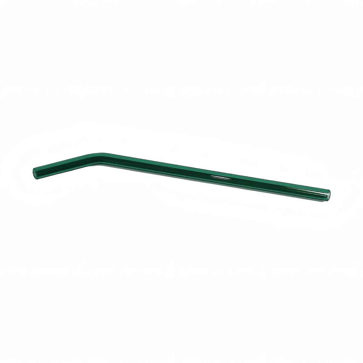 8mm Glass Straws Bent - 50 Pack