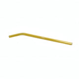 8mm Glass Straws Bent - 50 Pack