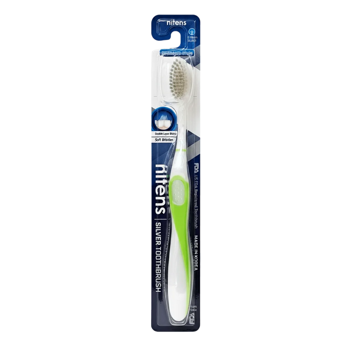 Nitens Soft Bristle Toothbrush - Green