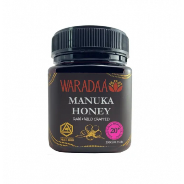 20+ Waradaa Australian Manuka Honey 750 MGO 250g - Green Shop Online