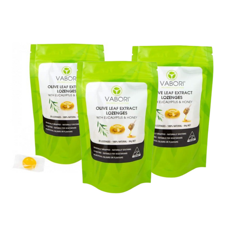 Olive Leaf Extract Lozenges - 3 Pack - Green Shop Online