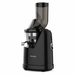 Kuvings C8000S whole slow juicer in black, side angle showing masticating drum