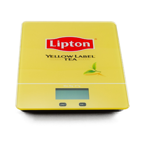 Lipton Digital Kitchen Scales 5kg Tempered Glass - Green Shop Online