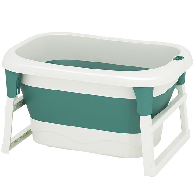 Kids Foldable Bath Tub - Deep Regular 80 x 58 x 44cm - Green Shop Online
