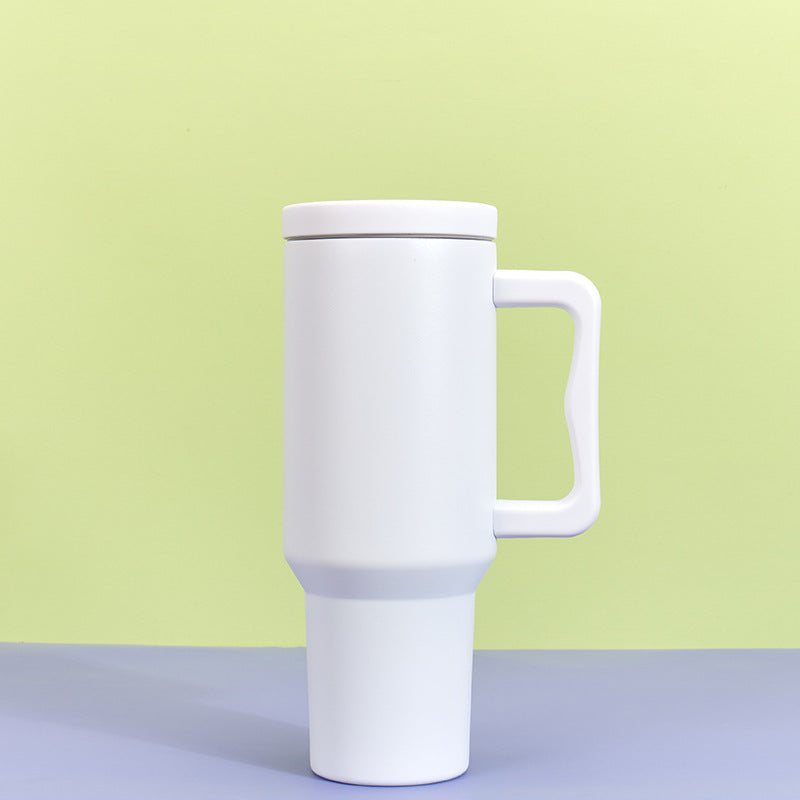 Double Wall Stainless Steel 1.18L/40oz Tumbler with Lid and Straw - Green Shop Online