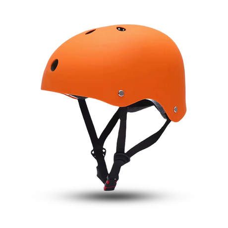 AHA Hard Shell Helmet - Orange Durable Helmet for Biking - Green Shop Online