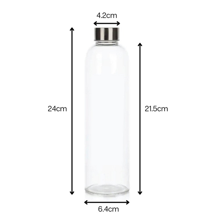 Premium Cafe Series Glass Bottle – 600ml