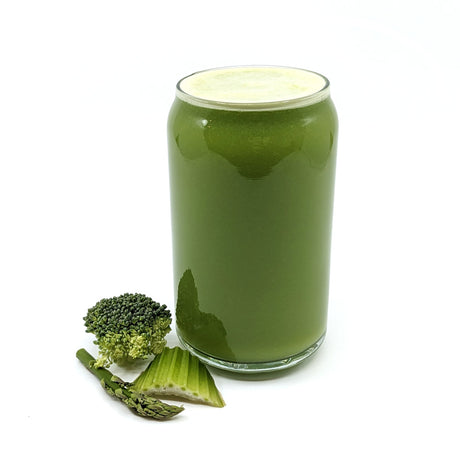 Classic Glass Can Tumbler 500ml - Set of 6 - Green Shop Online