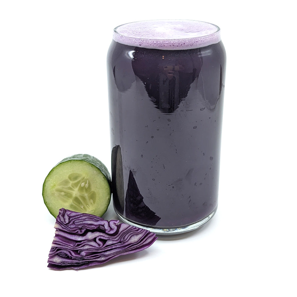 Premium Glass Can Tumbler 350ml - Set of 6 - Green Shop Online