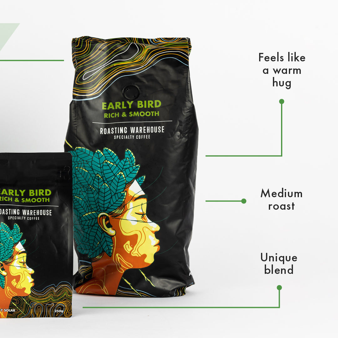 Early Bird Dark Roast Coffee – Rich & Smooth - Green Shop Online