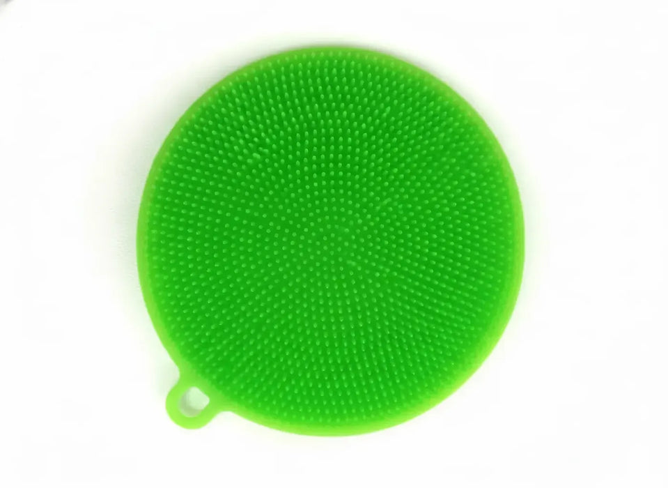 Round Silicone Scrubber