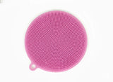 Round Silicone Scrubber