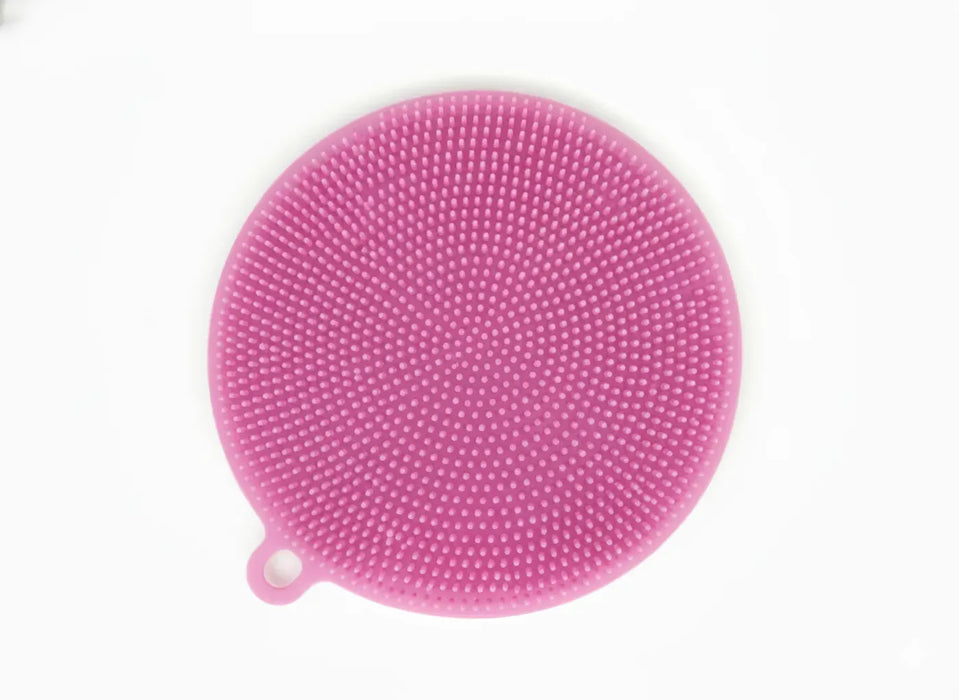 Round Silicone Scrubber