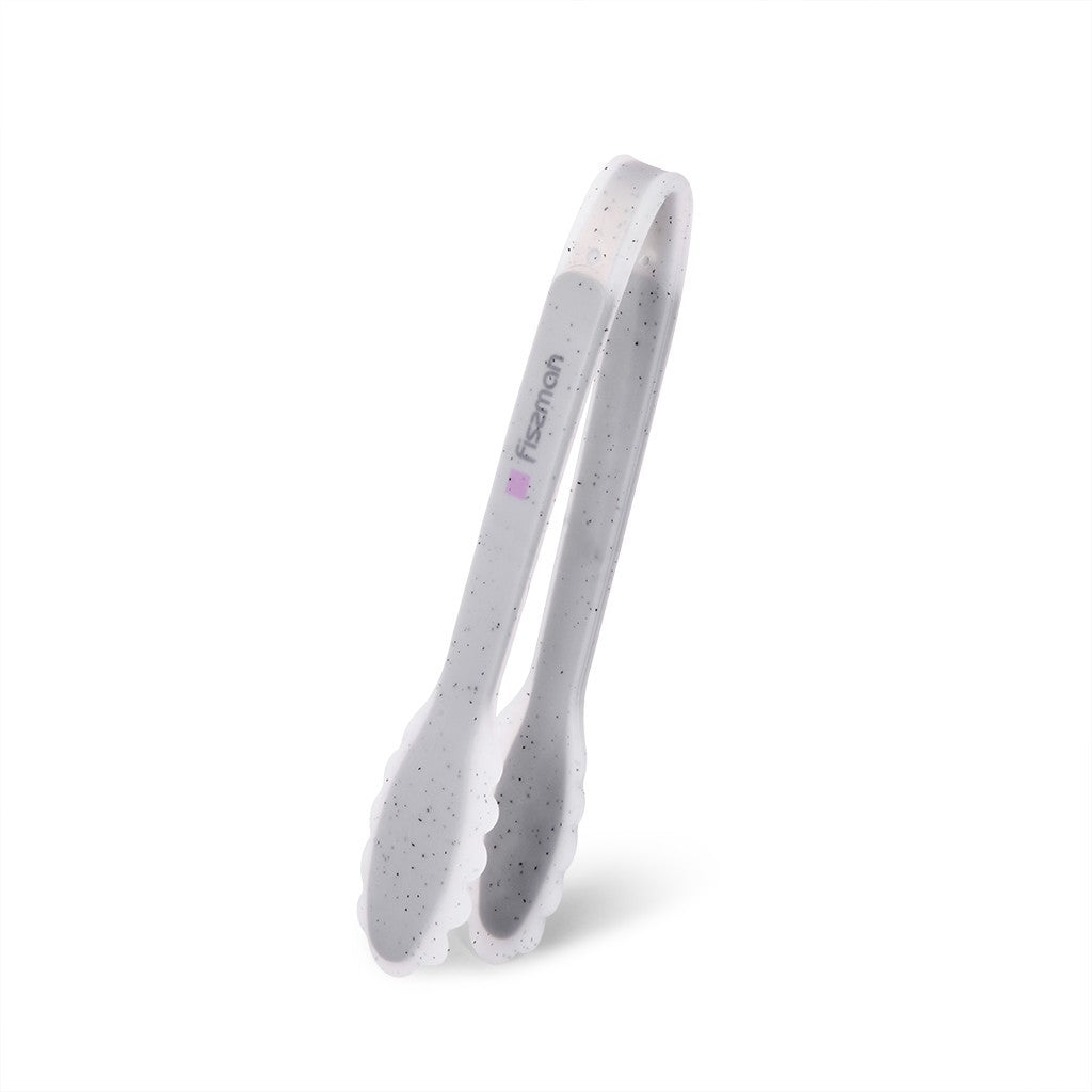 Silicone Tongs Grey - 23cm - Green Shop Online