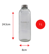 1 Litre Cafe Series – Glass - Pack of 6 - Green Shop Online