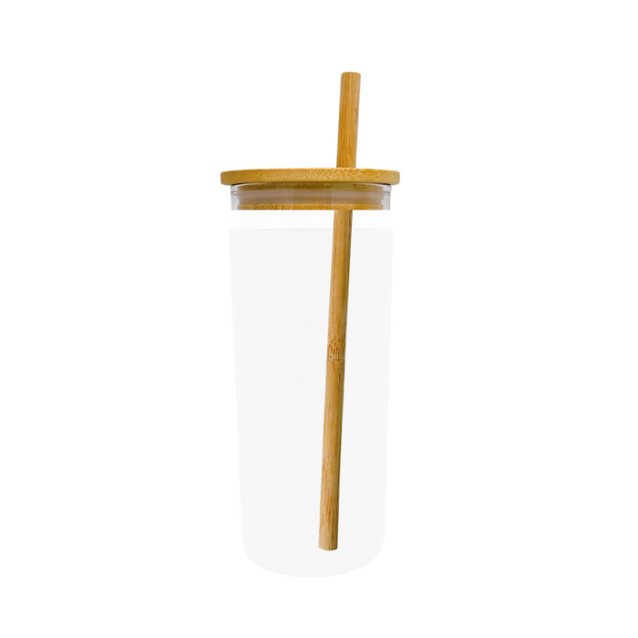 Spare Bamboo Lid & Straw for Kuvings Glass Smoothie Cup