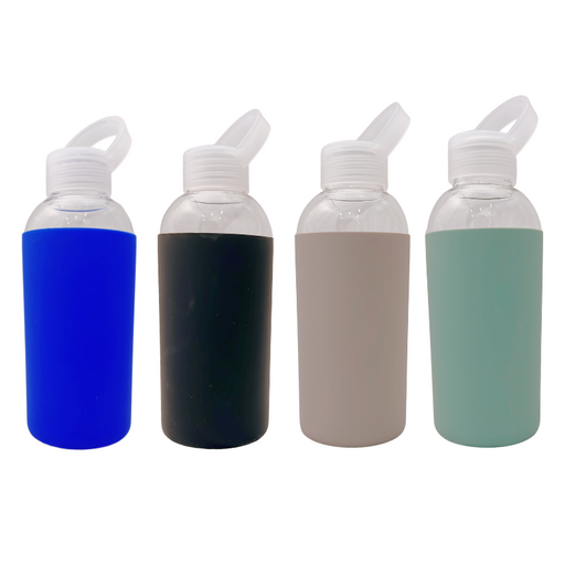 Glass Sports Travel Water Bottle With Handle