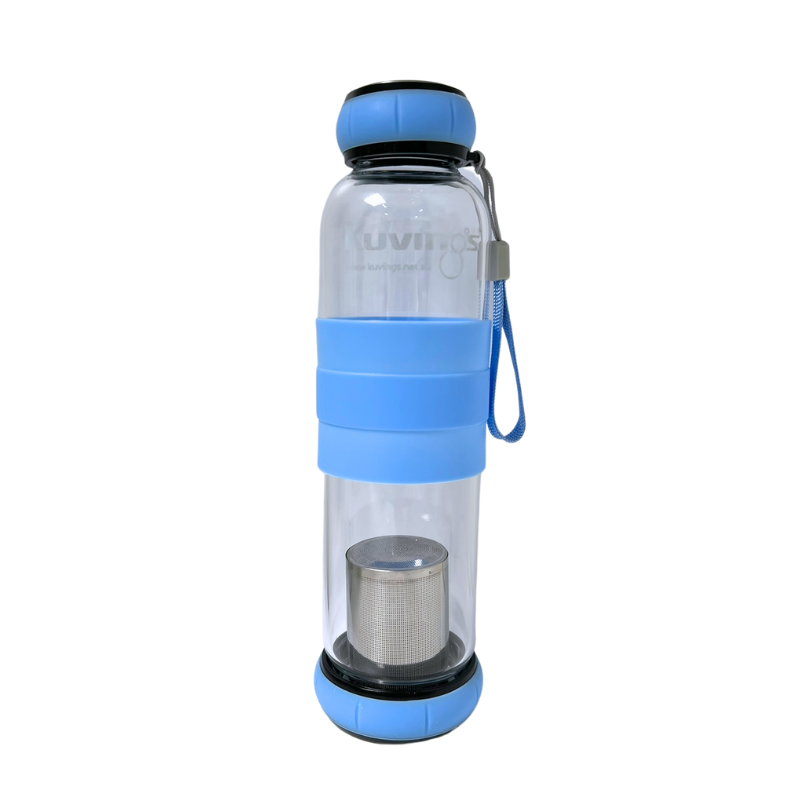 Tea Infuser Travel Sports Bottle 500ml - Green Shop Online