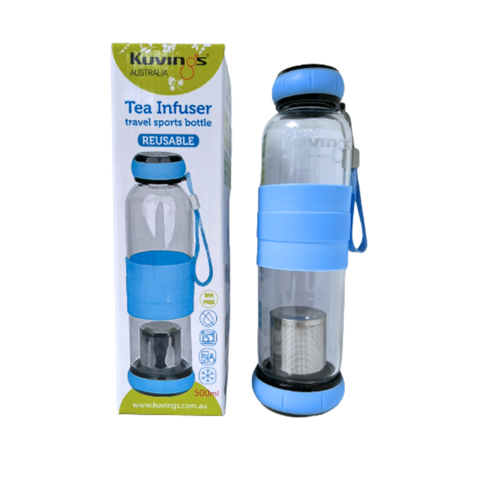 Tea Infuser Travel Sports Bottle 500ml