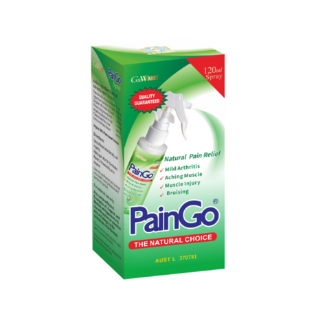 G & W Aust PainGo Spray 120mL - Green Shop Online