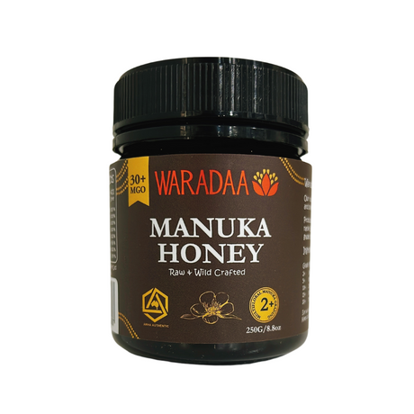 2+ Waradaa Australian Manuka Honey 30 MGO 250g - Green Shop Online