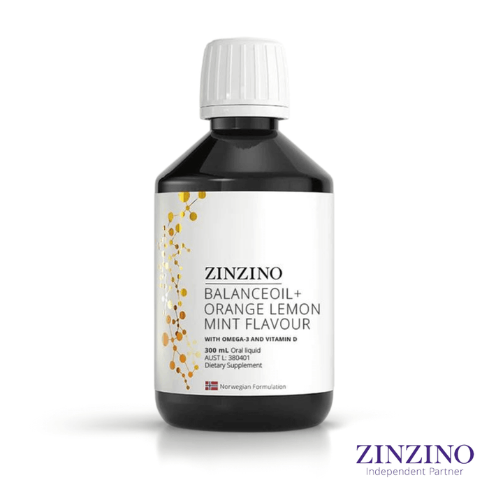 Zinzino BalanceOil+ Orange Lemon Mint Flavour 300ml