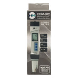 HM Digital Pro COM-300 pH TDS EC Temp Meter - Green Shop Online