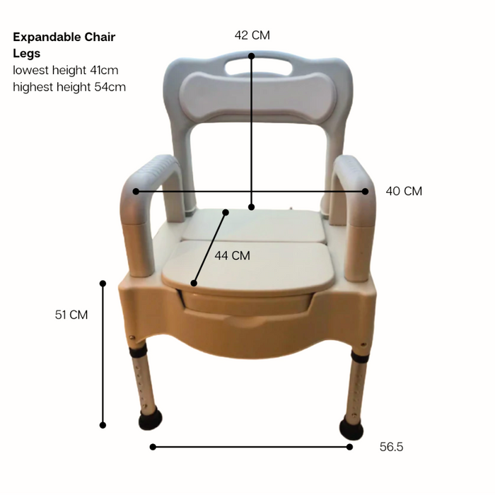 Commode Bedside Chair