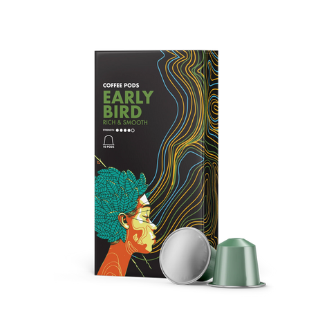 Early Bird Coffee Pods 10 Pack - Green Shop Online