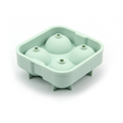 Silicone Ice Ball Moulds - 4 Slot - Green Shop Online
