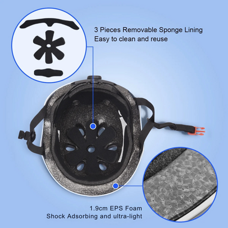 AHA Hard Shell Helmet – White for Kids and Adults, Lightweight and Secure - Green Shop Online