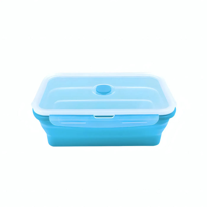 Pack & Stack Collapsible Silicone Rectangle Lunch Box — 800ml