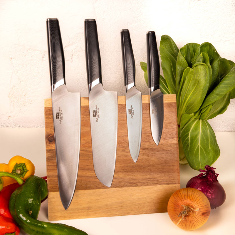 Magnetic Knife Holder – Acacia Wood - Green Shop Online