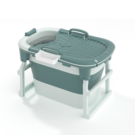 Foldable Plunge Bath Tub - Adult 102 x 66 x 72 - Green Shop Online