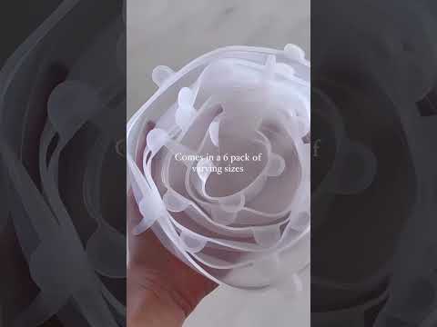 Reusable Silicone Bowl Covers - 6 x piece twin set total 12pc