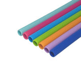 10mm Silicone Straws - Straight - Green Shop Online