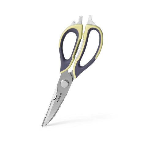 Kitchen Scissors 23cm Stainless Steel Multifunction - Green Shop Online
