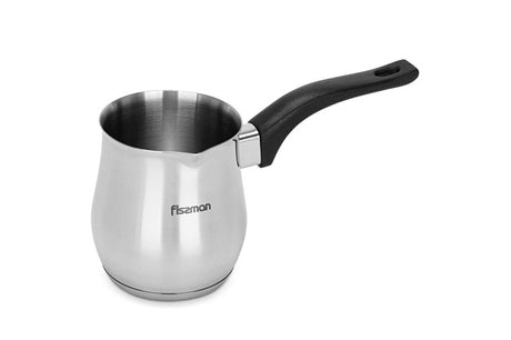 Induction-Friendly Stainless Steel Cezve – 680ml Premium Coffee - Green Shop Online