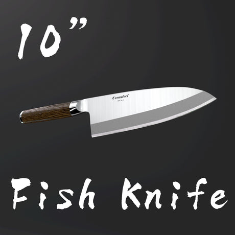 10" Cerasteel Fish Knife - Green Shop Online
