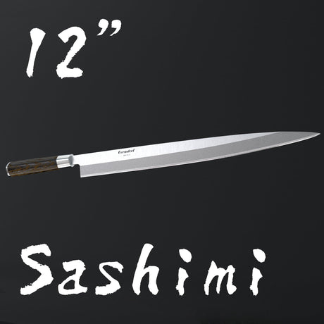 Sashimi Knife - 12" Cerasteel - Green Shop Online